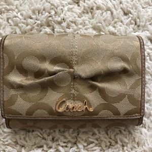 Coach Canvas Bifold Wallet
